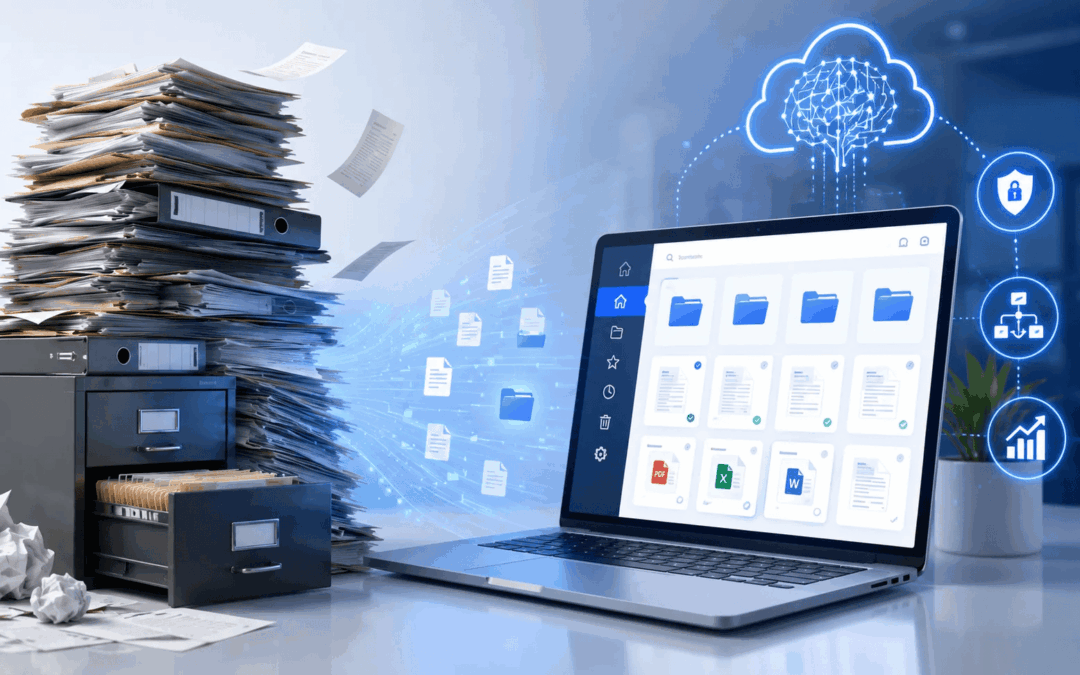 Digitalisierung und Verwaltung von Personaldossiers